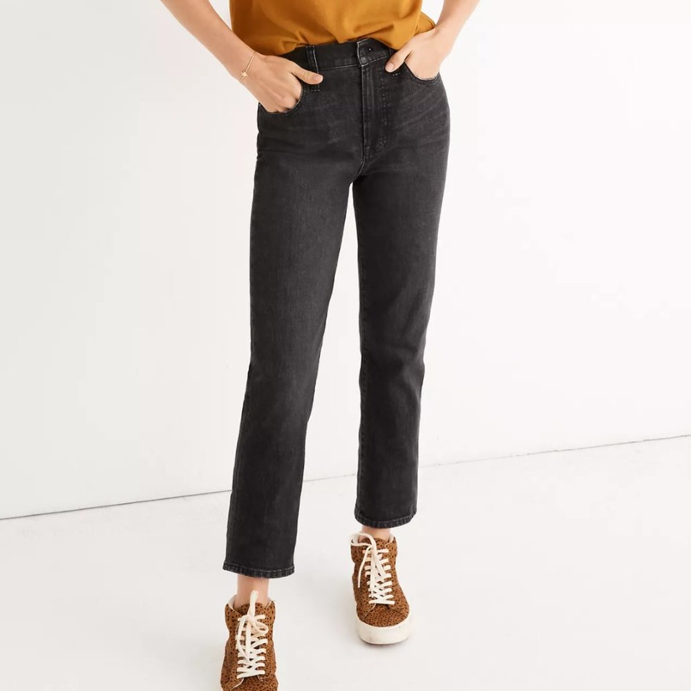 Madewell Perfect Vintage Jean Black 37~24/26 NWT